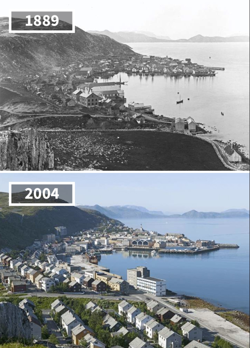Cómo ha cambiado el mundo en 100 años: fotos de antes y después