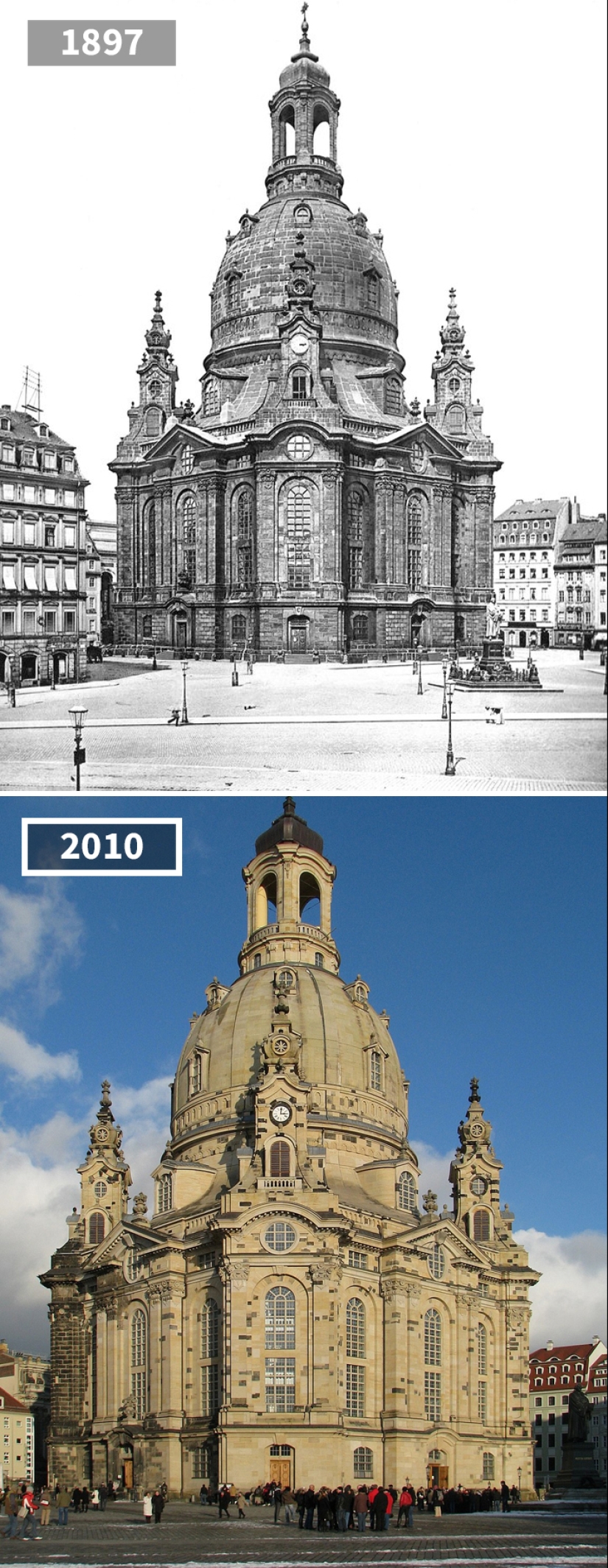 Cómo ha cambiado el mundo en 100 años: fotos de antes y después