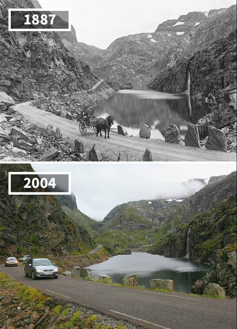Cómo ha cambiado el mundo en 100 años: fotos de antes y después