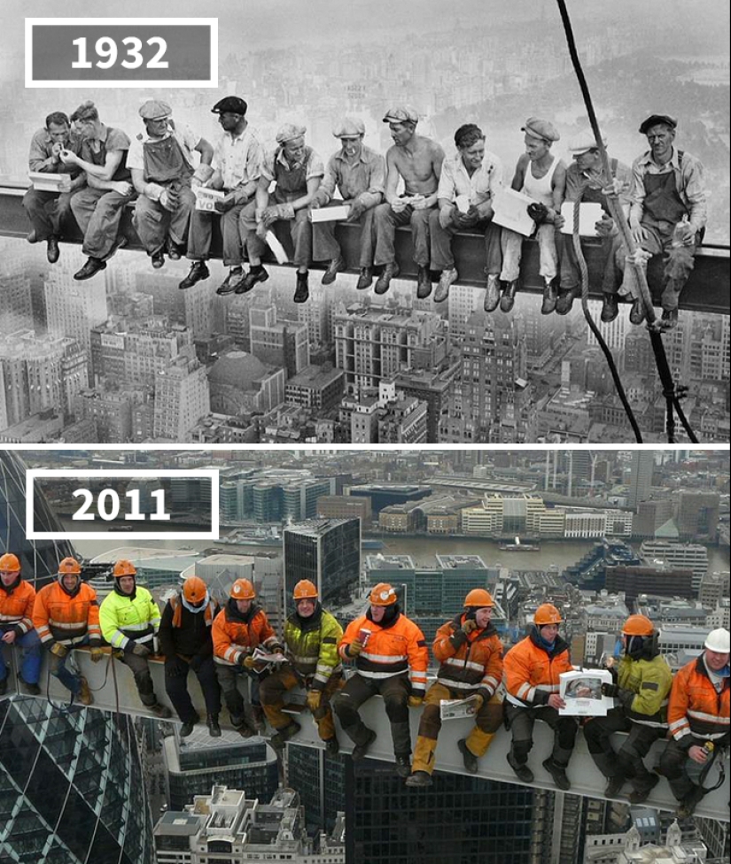 Cómo ha cambiado el mundo en 100 años: fotos de antes y después