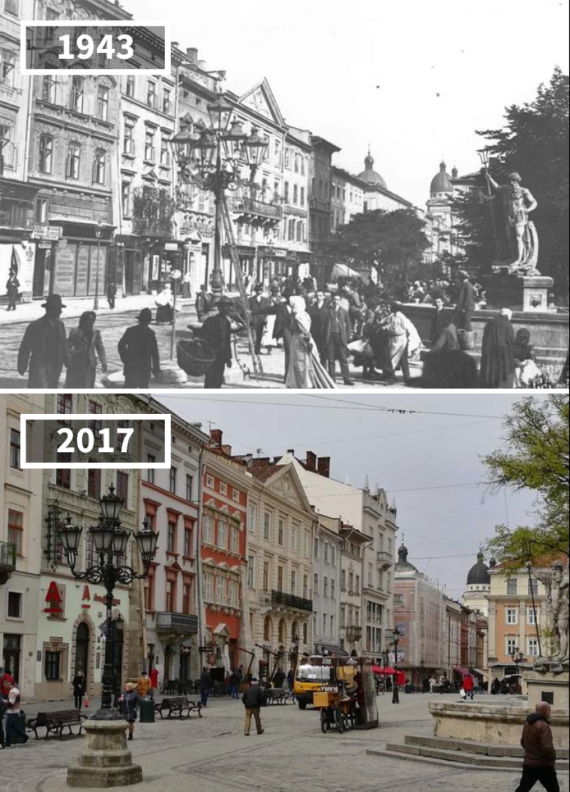 Cómo ha cambiado el mundo en 100 años: fotos de antes y después