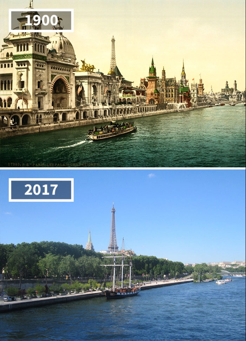 Cómo ha cambiado el mundo en 100 años: fotos de antes y después