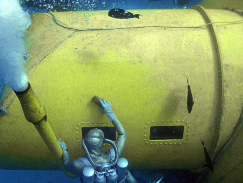 Cómo Jacques-Yves Cousteau y su equipo vivieron y trabajaron en el fondo del océano durante tres meses
