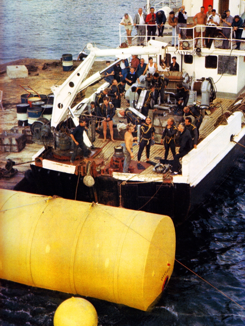 Cómo Jacques-Yves Cousteau y su equipo vivieron y trabajaron en el fondo del océano durante tres meses