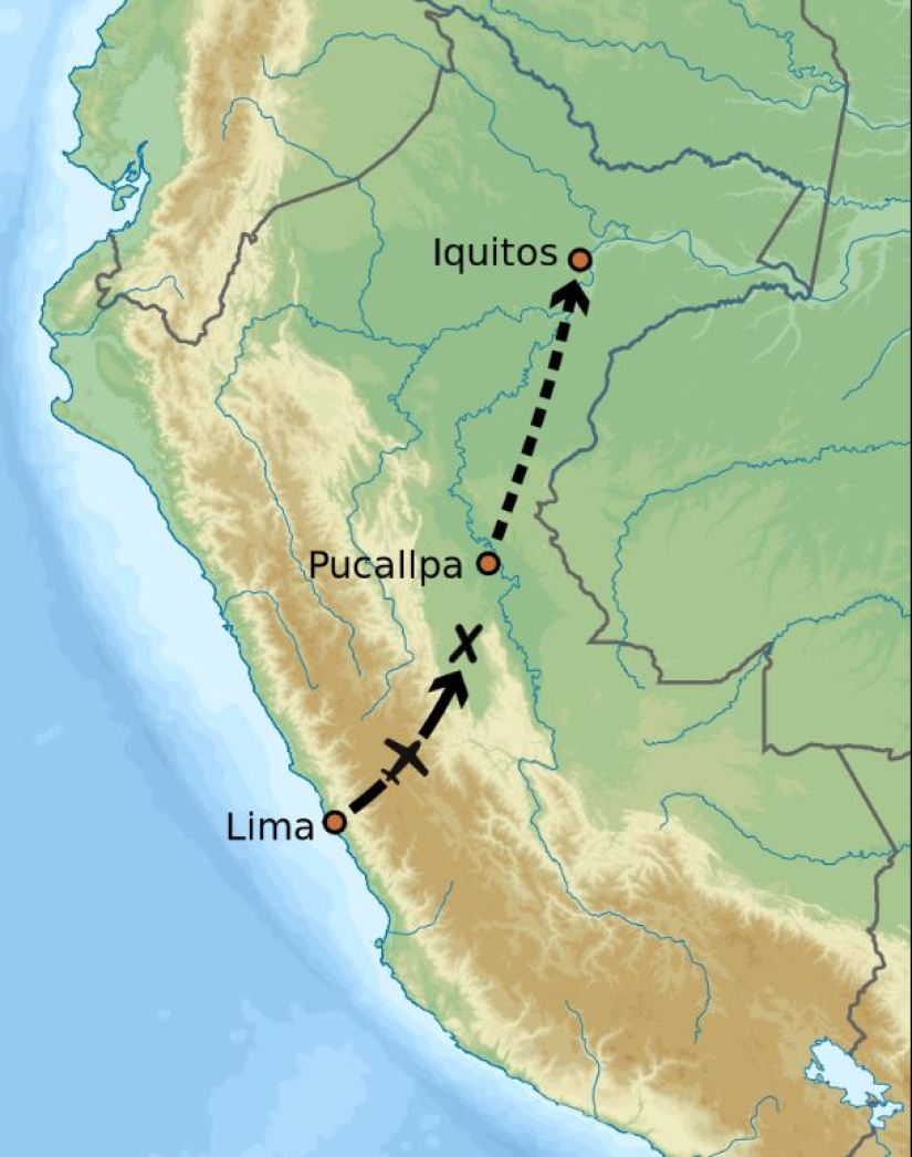 Cómo Juliana Koepke sobrevivió sola en la jungla después de un accidente aéreo