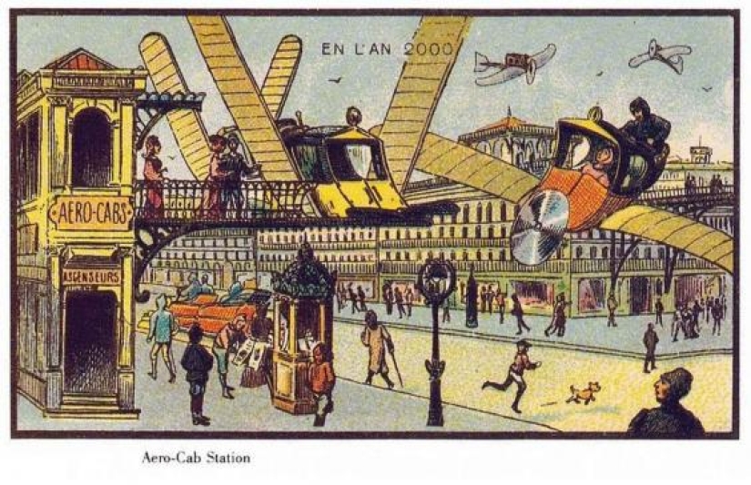 Cómo la gente imaginaba el futuro hace 120 años