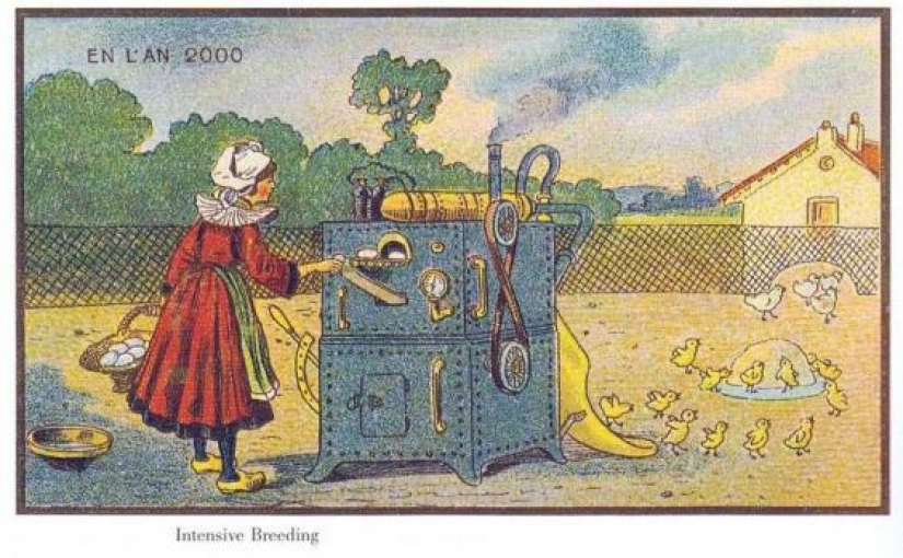 Cómo la gente imaginaba el futuro hace 120 años
