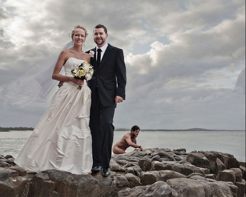 Cómo los niños, los animales y los invitados echan a perder las fotos de la boda Cómo los niños, los animales y los invitados echan a perder las fotos de la boda