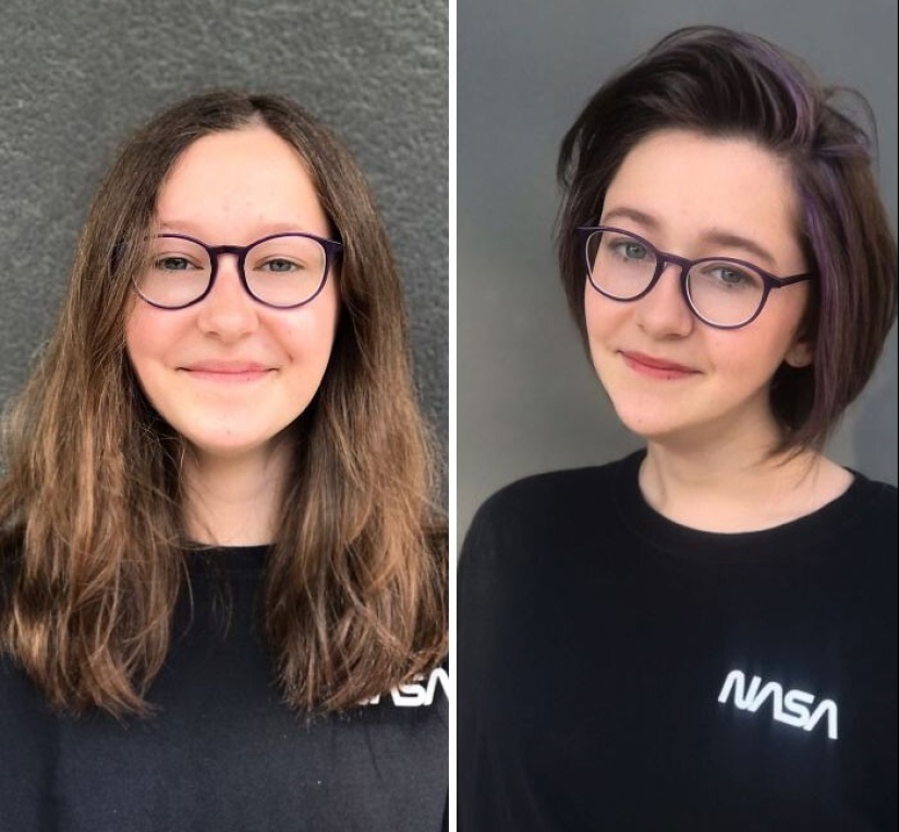 Cómo los peinados bien elegidos cambian a las personas: 33 fotos antes y después de los cortes de pelo Cómo los peinados bien elegidos cambian a las personas: 33 fotos antes y después de los cortes de pelo