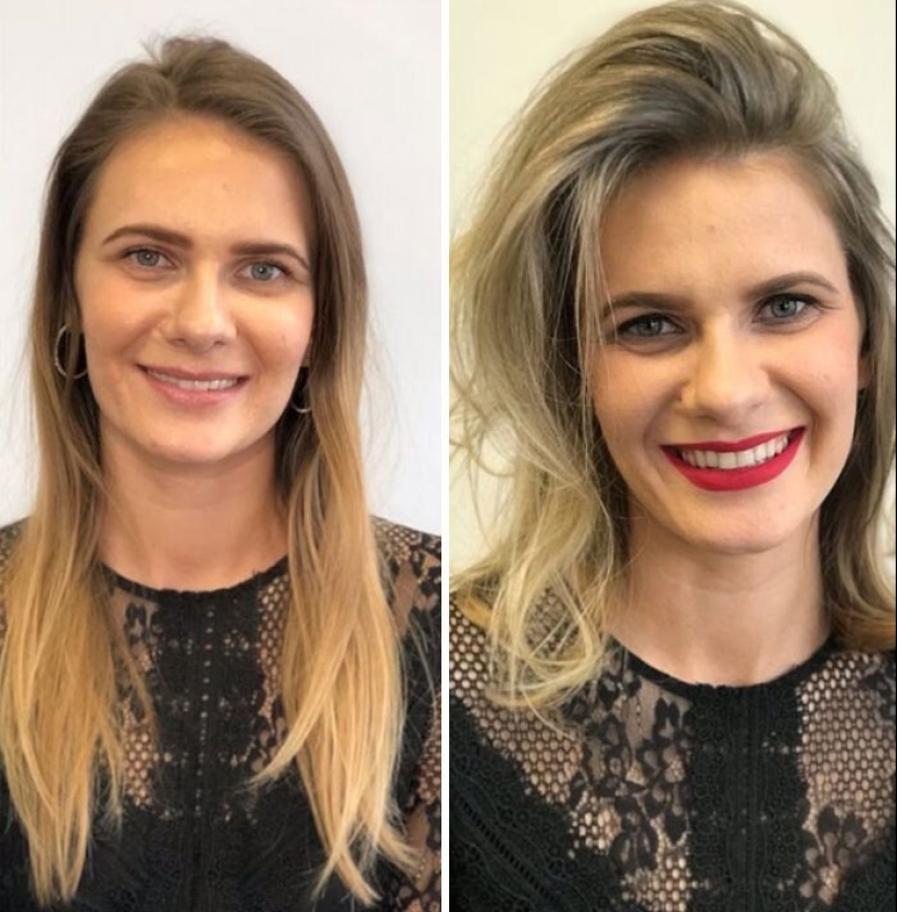 Cómo los peinados bien elegidos cambian a las personas: 33 fotos antes y después de los cortes de pelo Cómo los peinados bien elegidos cambian a las personas: 33 fotos antes y después de los cortes de pelo