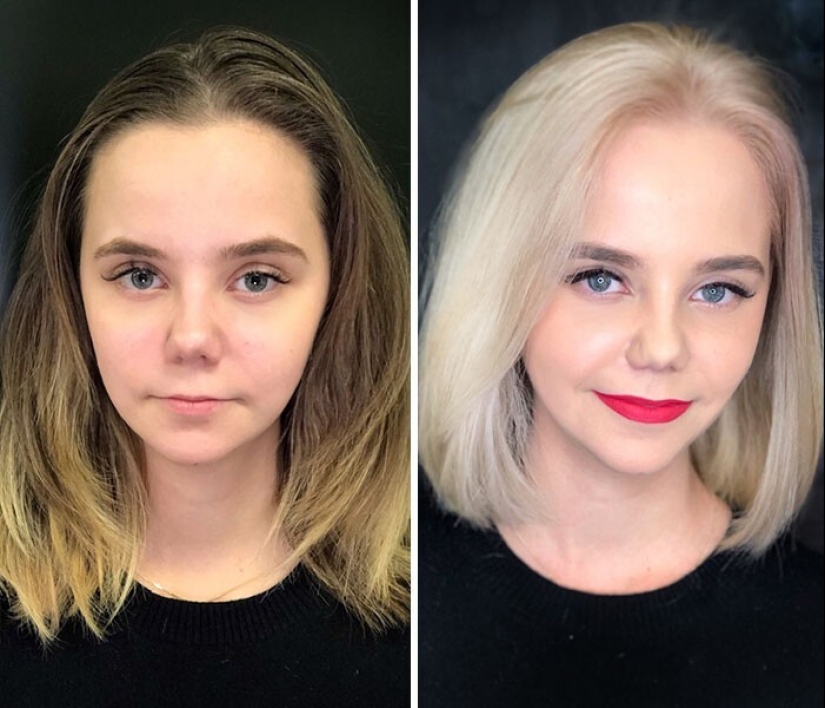 Cómo los peinados bien elegidos cambian a las personas: 33 fotos antes y después de los cortes de pelo Cómo los peinados bien elegidos cambian a las personas: 33 fotos antes y después de los cortes de pelo