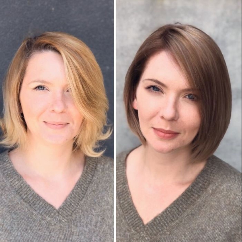 Cómo los peinados bien elegidos cambian a las personas: 33 fotos antes y después de los cortes de pelo Cómo los peinados bien elegidos cambian a las personas: 33 fotos antes y después de los cortes de pelo