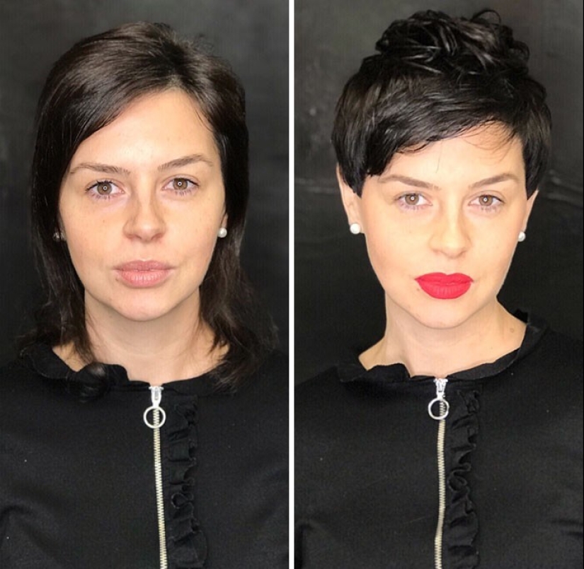 Cómo los peinados bien elegidos cambian a las personas: 33 fotos antes y después de los cortes de pelo Cómo los peinados bien elegidos cambian a las personas: 33 fotos antes y después de los cortes de pelo