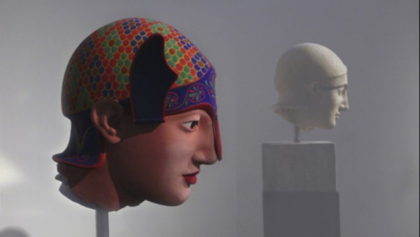 Cómo se veían realmente las esculturas griegas antiguas