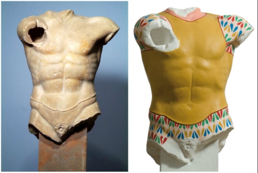 Cómo se veían realmente las esculturas griegas antiguas