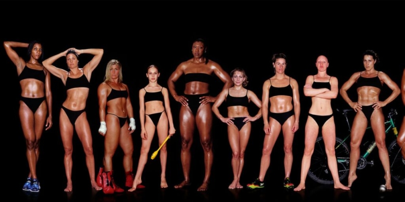 ¿Cómo se ven los cuerpos de los atletas en diferentes deportes? ¿Cómo se ven los cuerpos de los atletas en diferentes deportes?