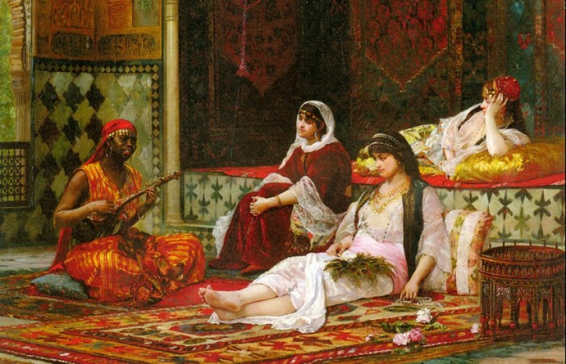 Cómo vivían las mujeres en los harenes orientales, o lo que no se cuenta en las películas románticas