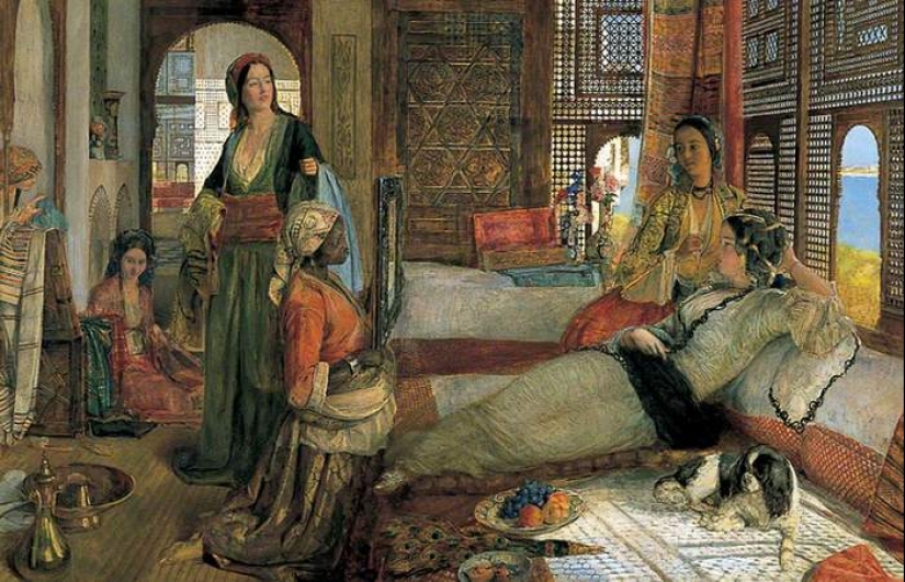 Cómo vivían las mujeres en los harenes orientales, o lo que no se cuenta en las películas románticas