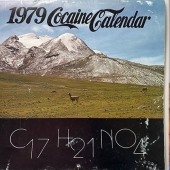 Coca calendar 1979: a monument to the era when the "powder" was almost legal Coca calendar 1979: a monument to the era when the "powder" was almost legal