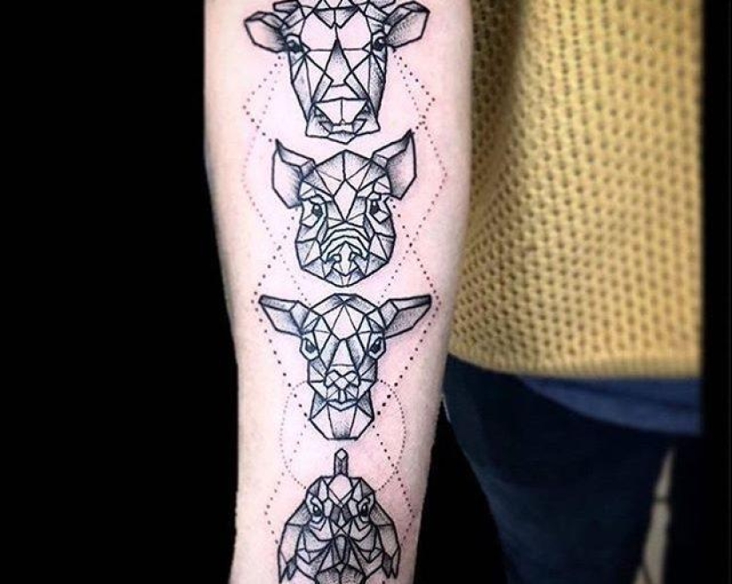 "Comer su ensalada — no te metas con los chicos": ¿qué es un tatuaje cubren los veganos "Comer su ensalada — no te metas con los chicos": ¿qué es un tatuaje cubren los veganos