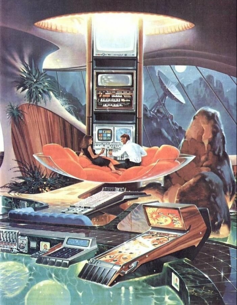 Como la gente en el siglo pasado imaginado el futuro