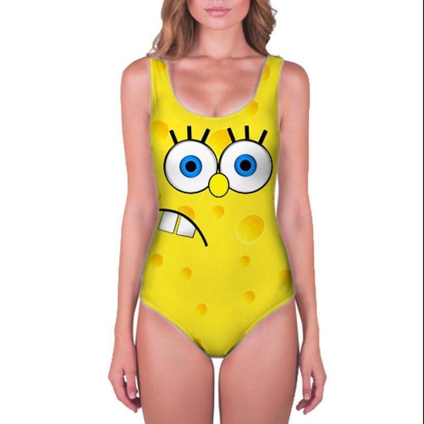 Como para no asustar a los hombres en la playa con su equipo y no puede convertirse en objeto de burla