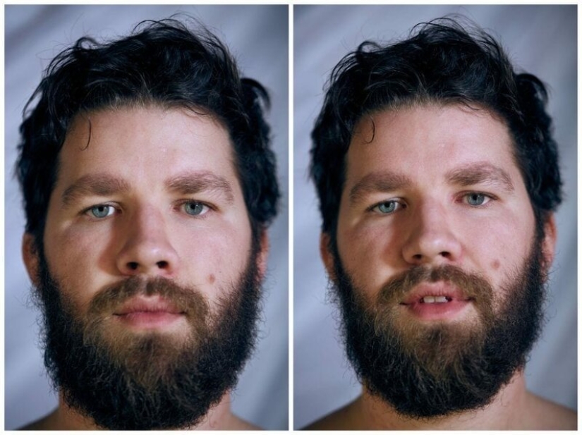 Con ropa y sin ropa: un inusual proyecto fotográfico de un estadounidense