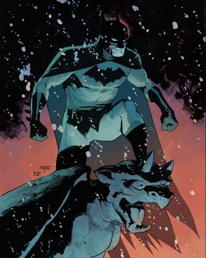 Conan, Thor, Batman y otros héroes épicos en las obras de los clásicos del cómic Mahmud Asrar