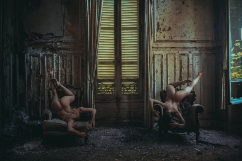 Contraste: es un fotógrafo que toma chicas desnudas en edificios abandonados