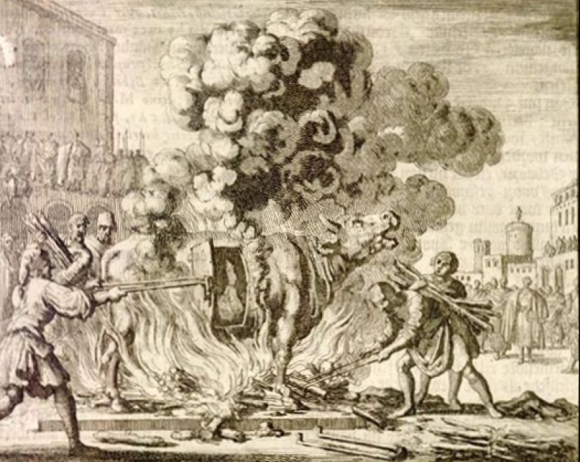Copper bull — the most terrible device for torture in the history of mankind