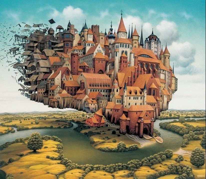 Cuanto más se mira, más se ve: los mundos surrealistas de Jacek Yerka Cuanto más se mira, más se ve: los mundos surrealistas de Jacek Yerka