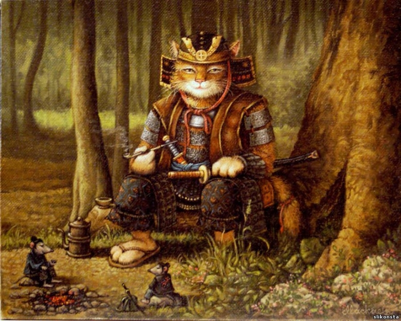 Cuentos tipo gato por el artista Alexander Maskaev Cuentos tipo gato por el artista Alexander Maskaev