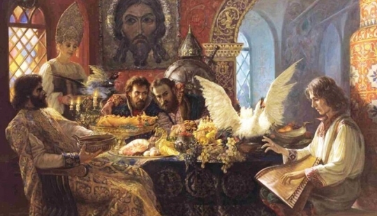 Culinary delights of Ancient Russia: birch porridge and roasted swans