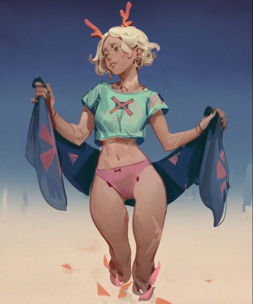 Cute girls from fairy tales from the Moscow artist Nikolai Kurganov Cute girls from fairy tales from the Moscow artist Nikolai Kurganov