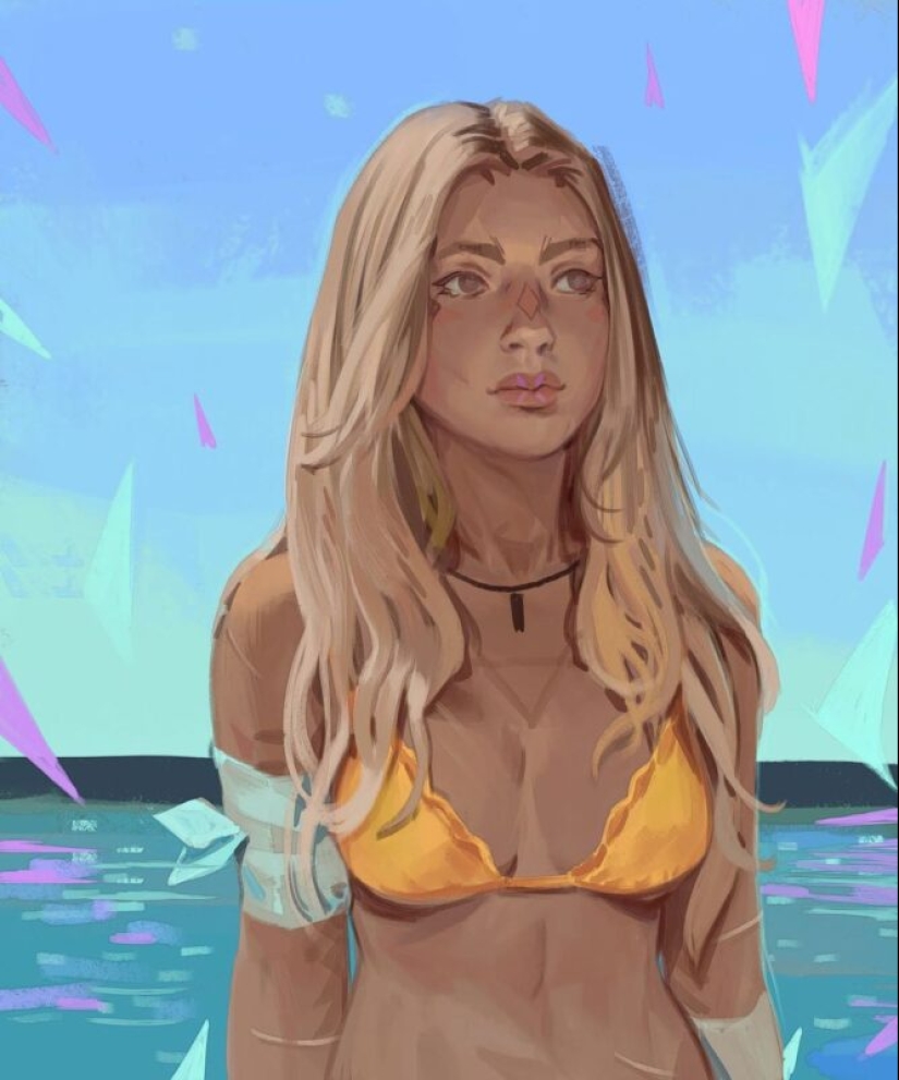 Cute girls from fairy tales from the Moscow artist Nikolai Kurganov Cute girls from fairy tales from the Moscow artist Nikolai Kurganov