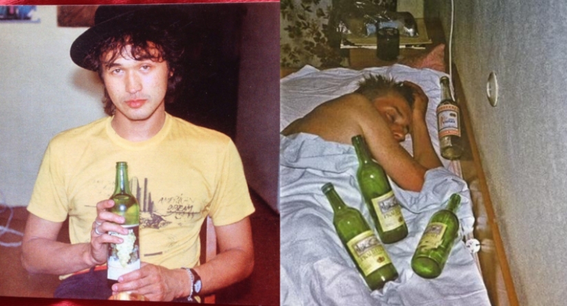 Dad — a glass of port wine: how and what Russian rock stars drank Dad — a glass of port wine: how and what Russian rock stars drank
