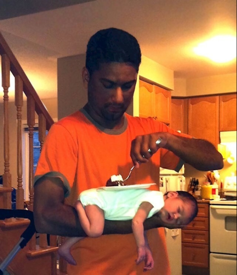 Dad is not your mom! 22 funny reasons why you should not leave children with their father