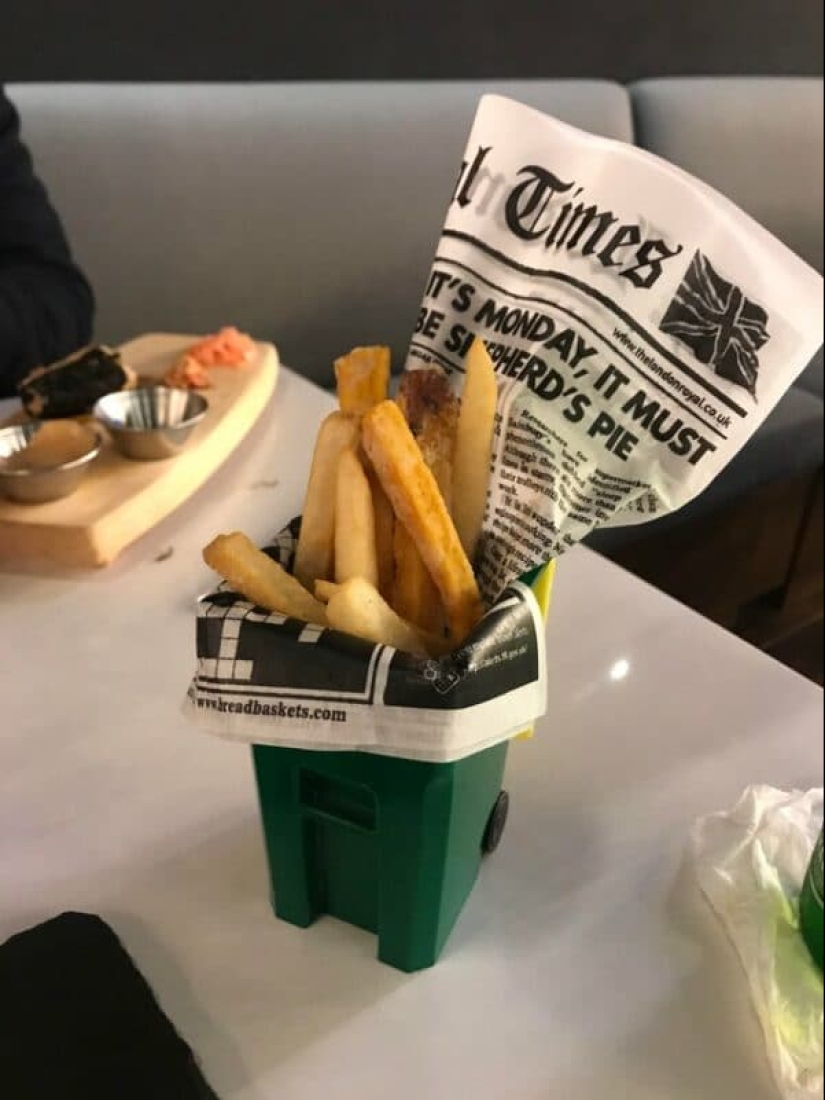 "¡Dame un plato!": 22 de los ejemplos más locos de servir platos