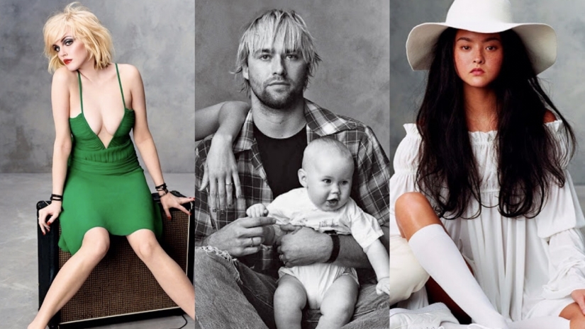 De no ser distinguidos: modelos encarnados las imágenes de los famosos íconos del rock De no ser distinguidos: modelos encarnados las imágenes de los famosos íconos del rock