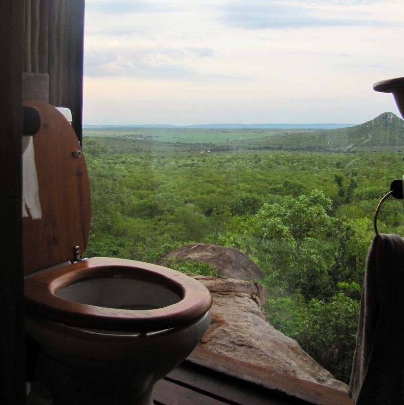 De un vistazo: 20 baños de todo el mundo que sorprenden con magníficas vistas De un vistazo: 20 baños de todo el mundo que sorprenden con magníficas vistas