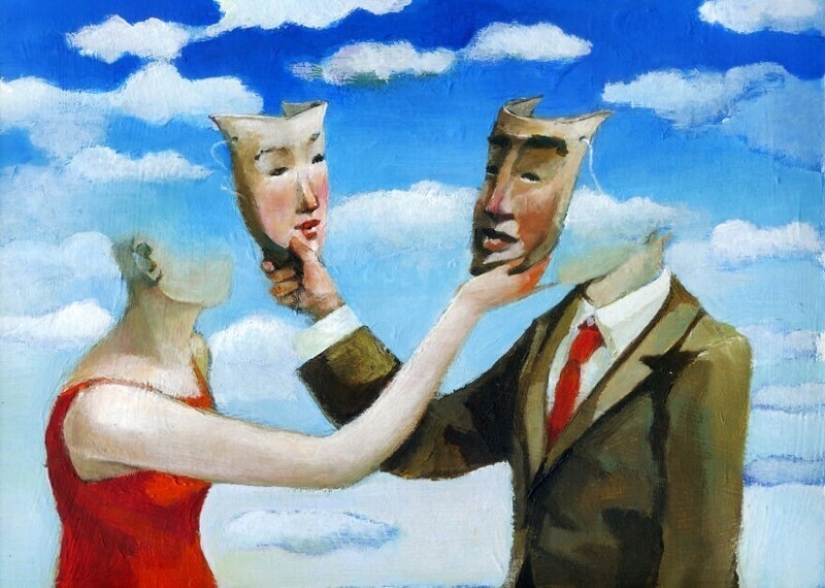 Defects and problems of society in a surreal illustrations by Christina Bernazzani Defects and problems of society in a surreal illustrations by Christina Bernazzani