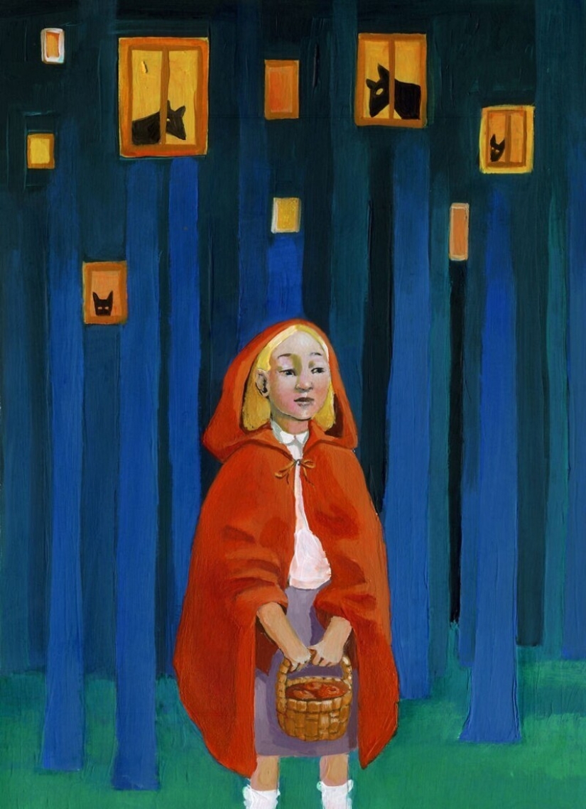 Defects and problems of society in a surreal illustrations by Christina Bernazzani Defects and problems of society in a surreal illustrations by Christina Bernazzani