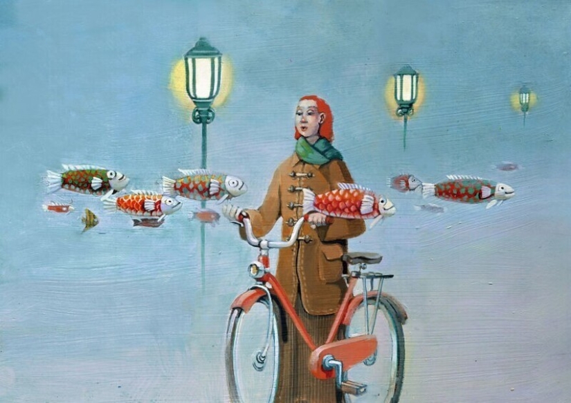 Defects and problems of society in a surreal illustrations by Christina Bernazzani Defects and problems of society in a surreal illustrations by Christina Bernazzani