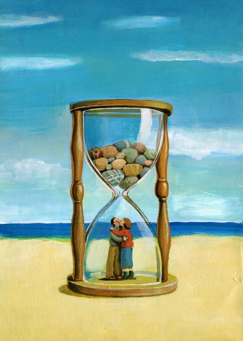 Defects and problems of society in a surreal illustrations by Christina Bernazzani Defects and problems of society in a surreal illustrations by Christina Bernazzani