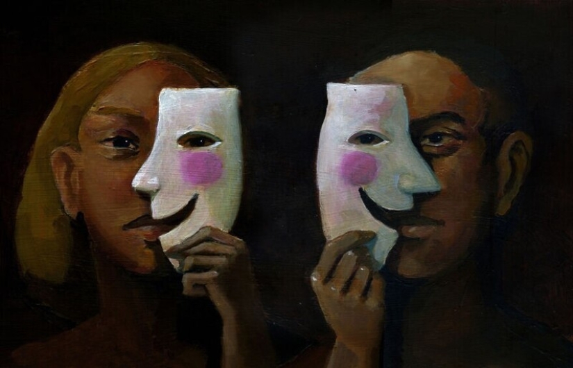 Defects and problems of society in a surreal illustrations by Christina Bernazzani Defects and problems of society in a surreal illustrations by Christina Bernazzani