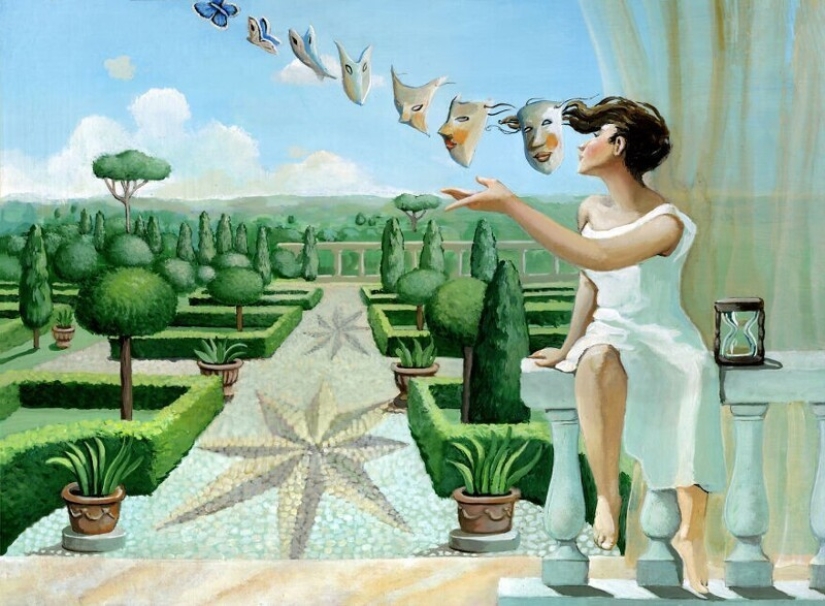 Defects and problems of society in a surreal illustrations by Christina Bernazzani Defects and problems of society in a surreal illustrations by Christina Bernazzani