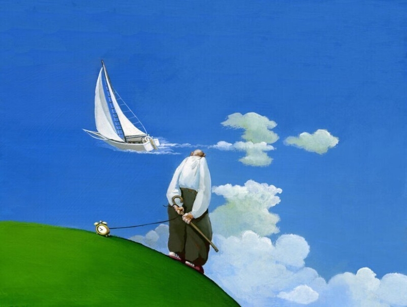 Defects and problems of society in a surreal illustrations by Christina Bernazzani Defects and problems of society in a surreal illustrations by Christina Bernazzani