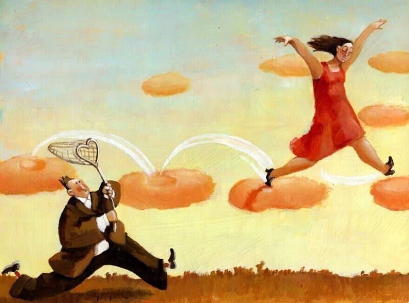Defects and problems of society in a surreal illustrations by Christina Bernazzani Defects and problems of society in a surreal illustrations by Christina Bernazzani
