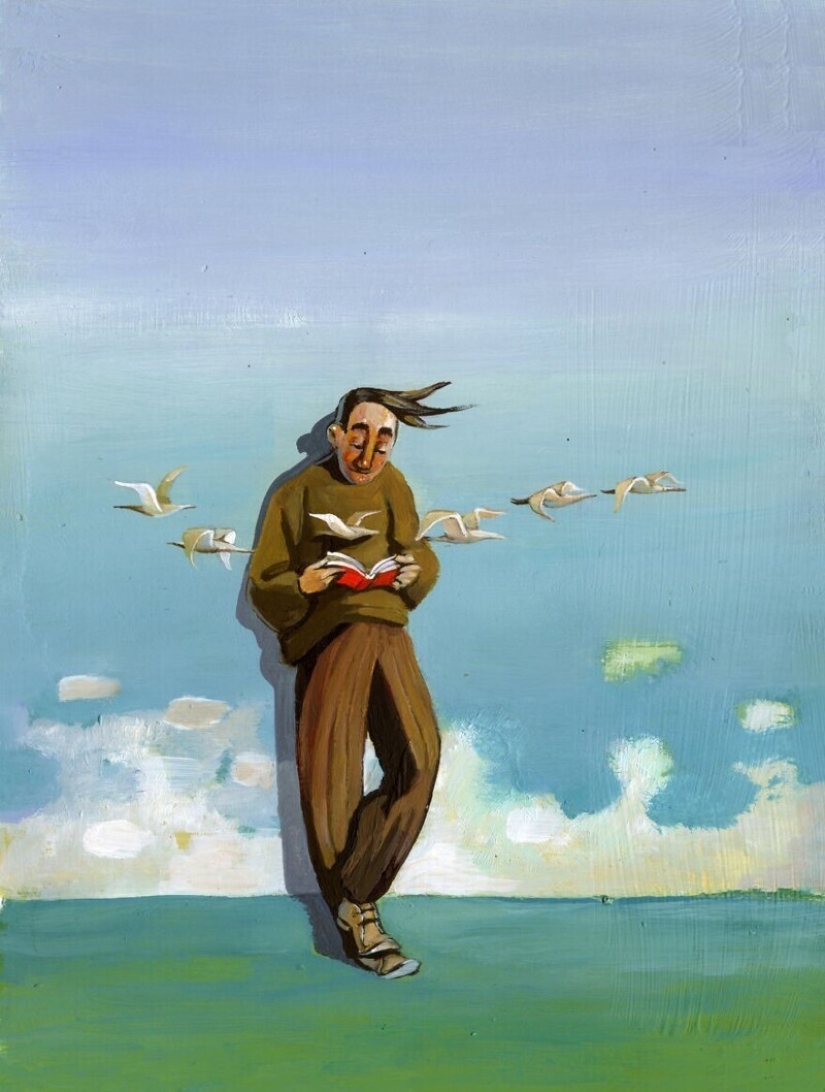 Defects and problems of society in a surreal illustrations by Christina Bernazzani Defects and problems of society in a surreal illustrations by Christina Bernazzani