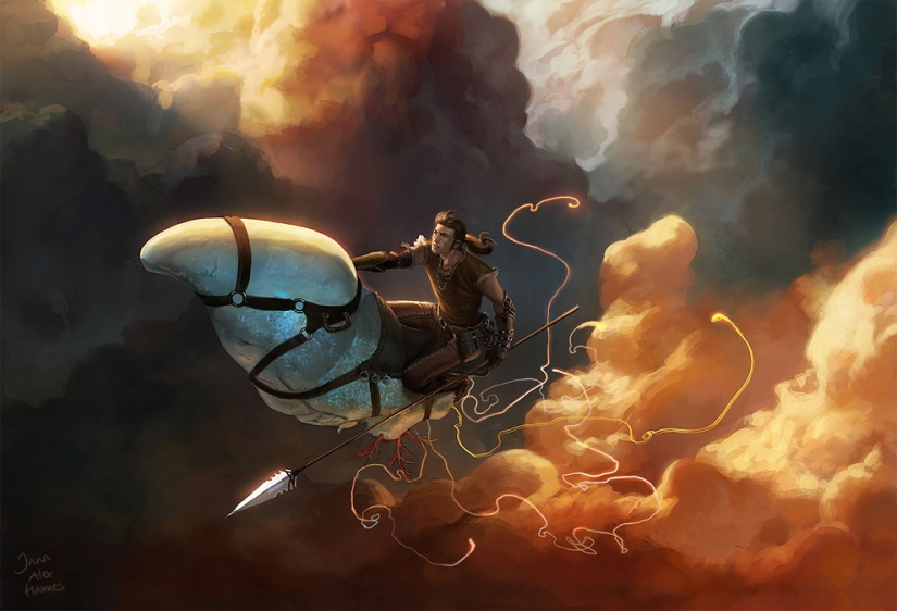 Del mito a la realidad y de vuelta: el increíble arte digital por Johannes Voss